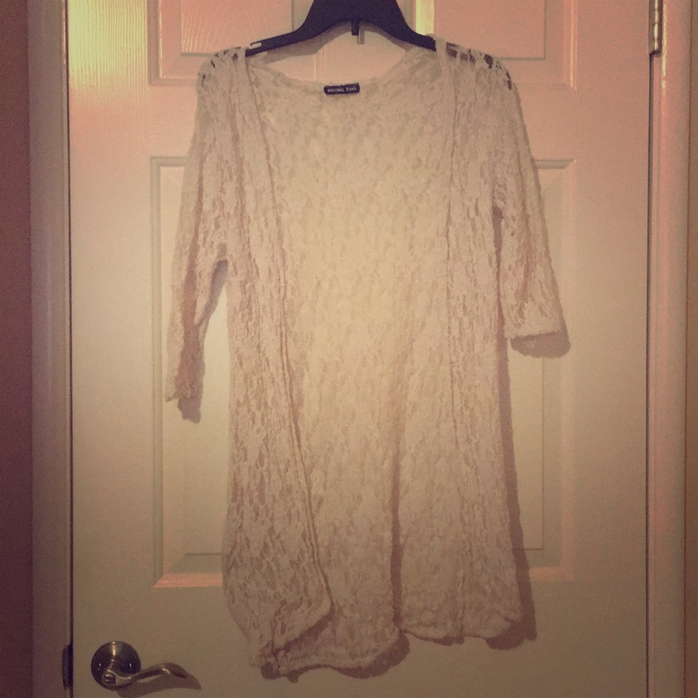 Lace cardigan